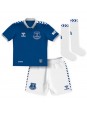 Otroški Nogometna dresi replika Everton Ashley Young #18 Domači 2023-24 Kratek rokav (+ hlače)